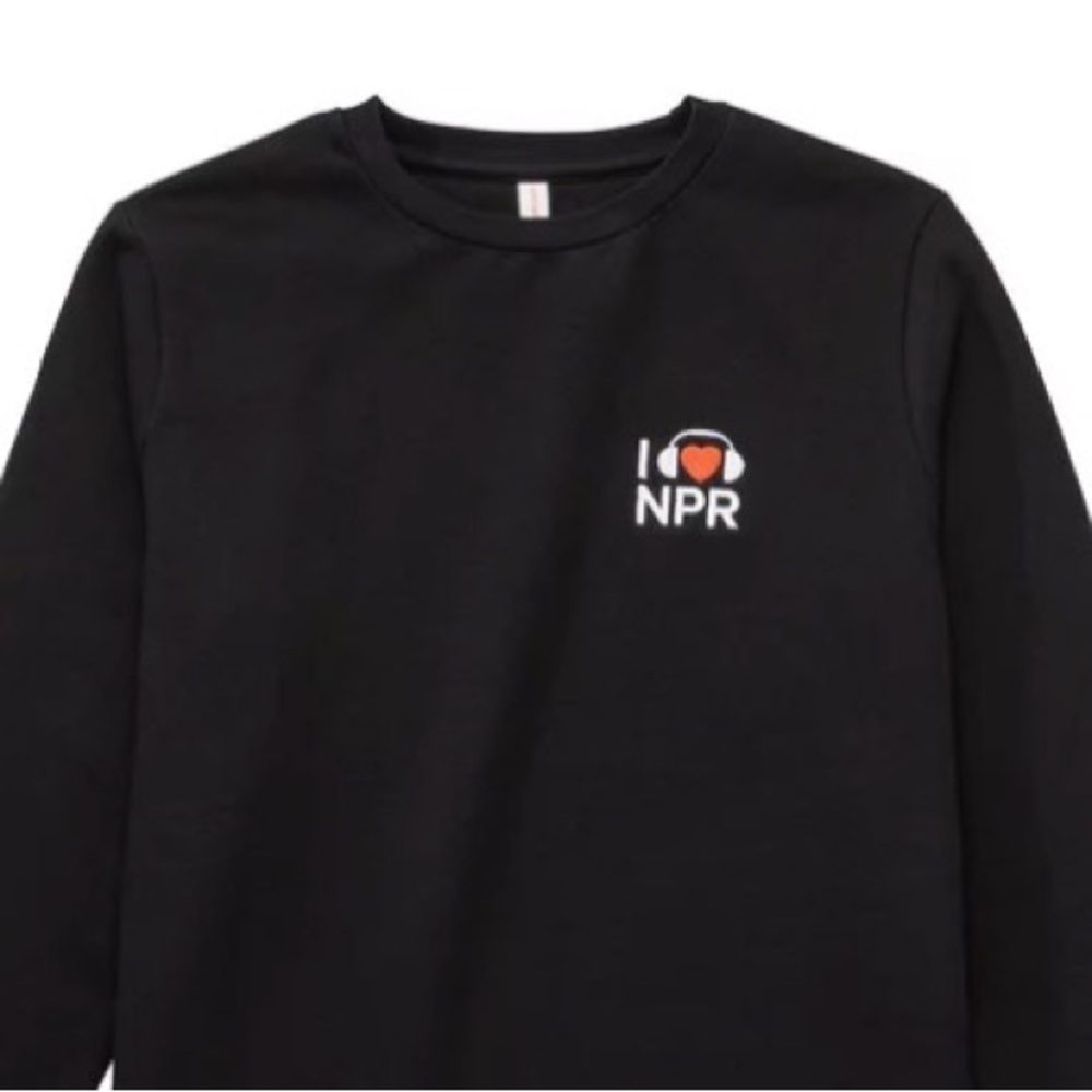NPR black Crewneck